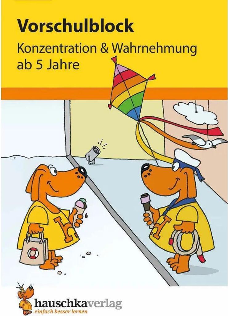 Vorschulblock - Konzentration Produktbild 
