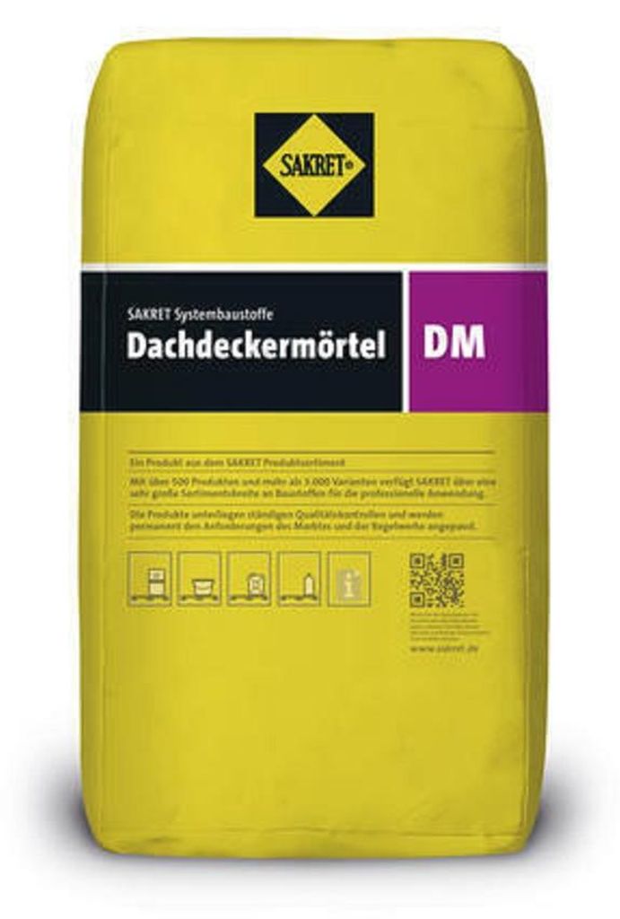 SAKRET Dachdeckermörtel DM ziegelrot 25 kg Produktbild 