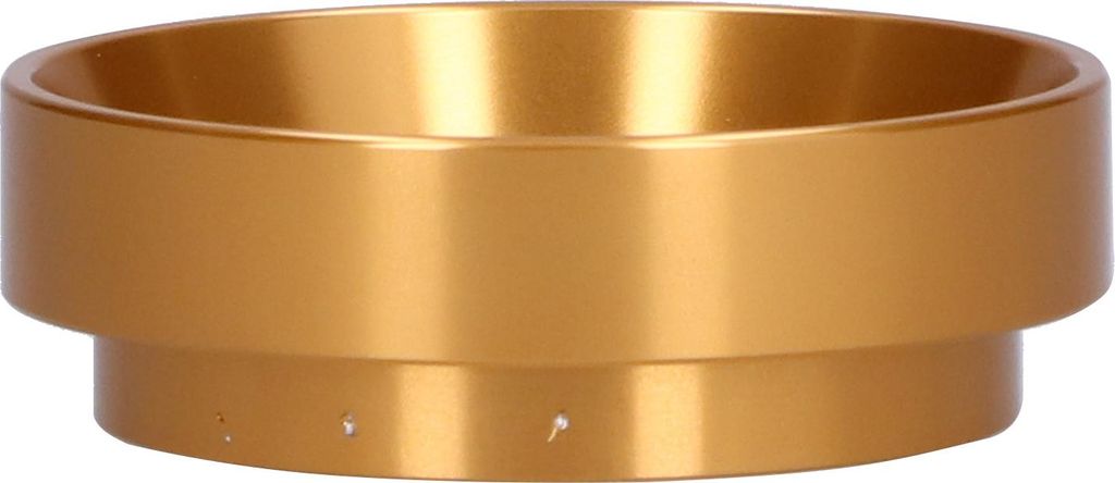 58MM Kaffee Dosierring Ersatz AntiFly Pulver Abdeckung Dosiertrichter Kaffeemaschinenteile (Gold)