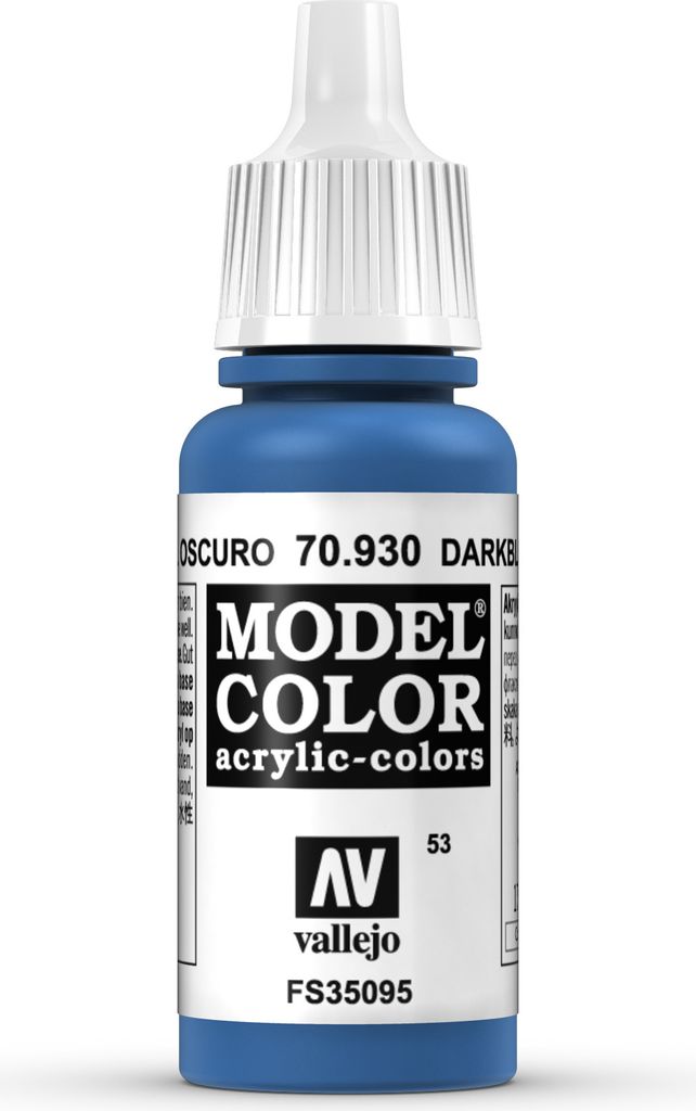 Vallejo 70.930 - Brillant Blau - Matt - 17 ml Produktbild 