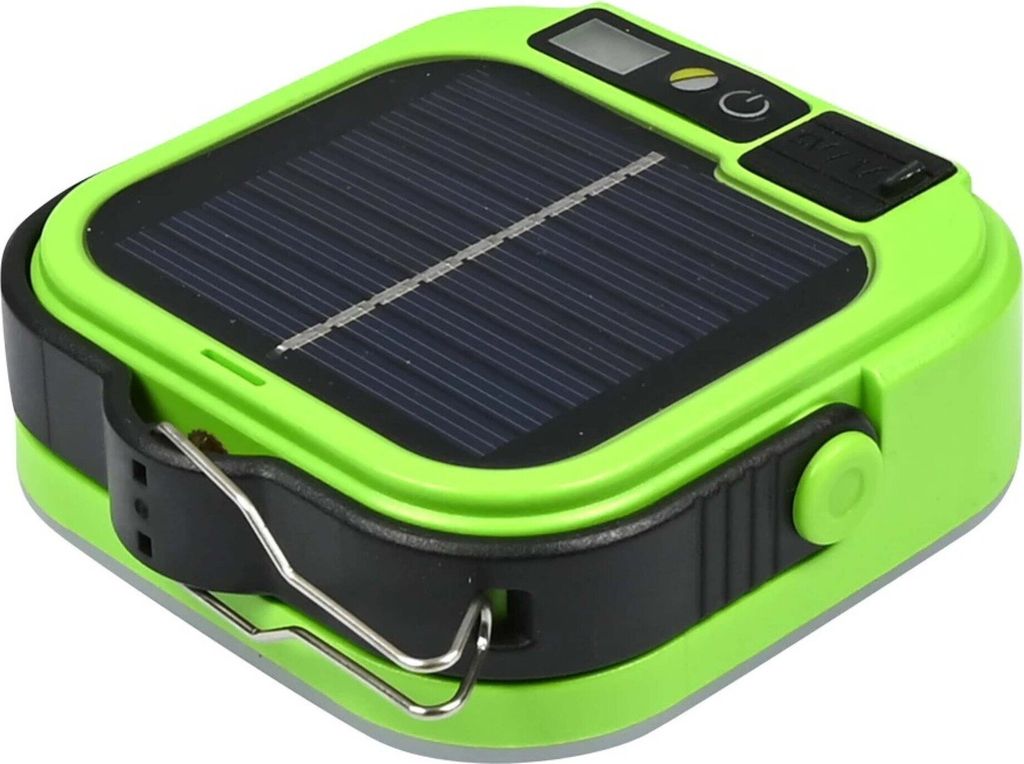 Solar Camping Laterne mit Powerbank 2400mAh 14683 Produktbild 