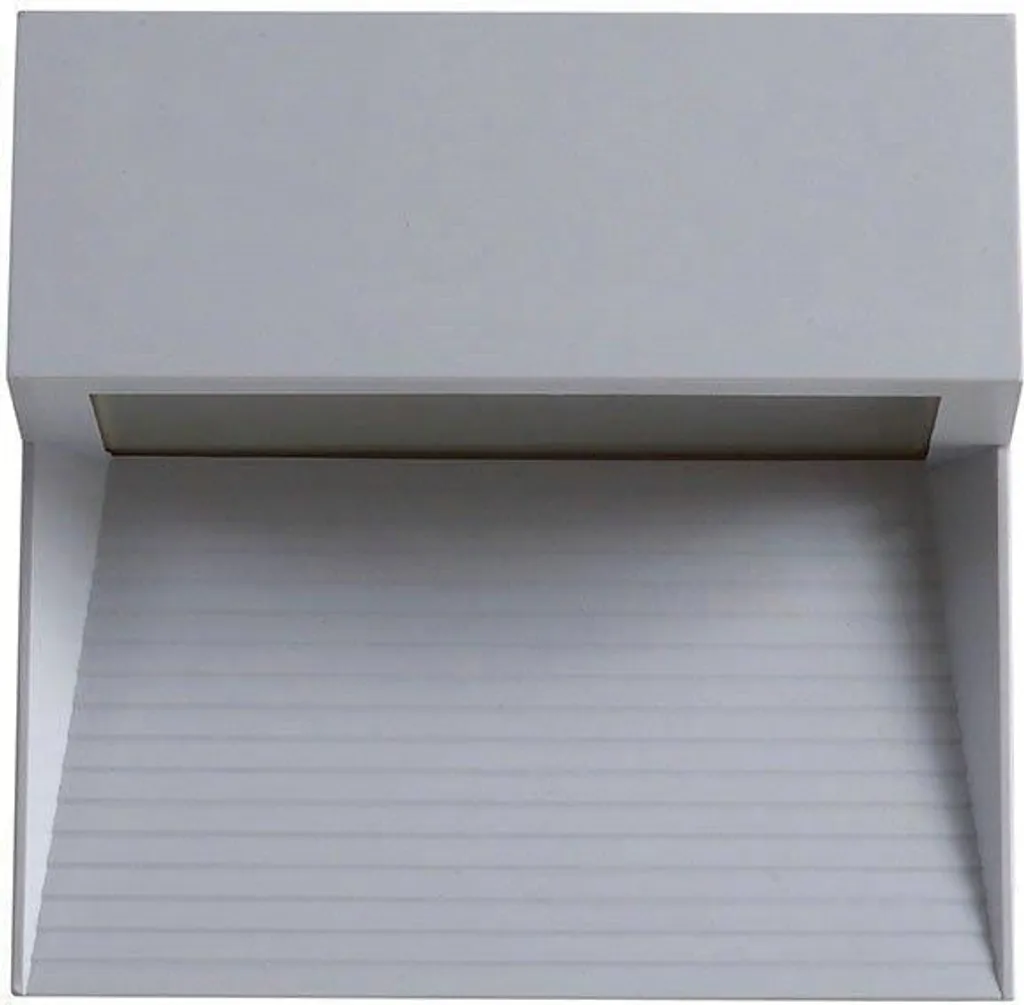 Éclairage extérieur IP65 anti-humidité pour façade : Applique LED Grise