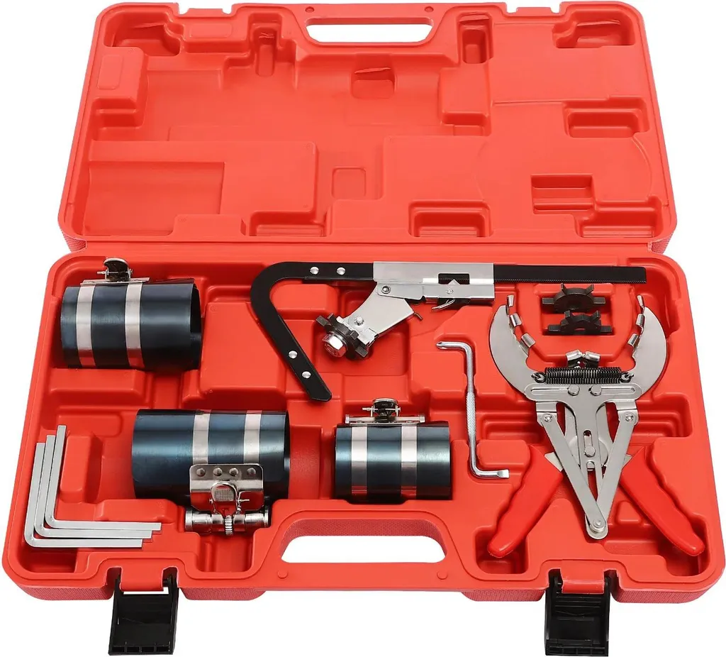 Sistema Integrato Fasce Elastiche 50-100mm | Qualità Superiore Rosso