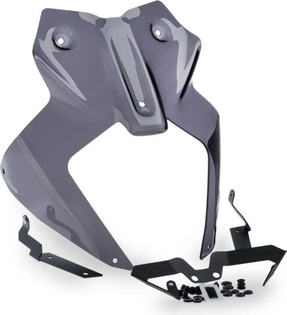 Bulle Sport PUIG 420x365mm Teinté Foncé pour Moto KTM SMT - Look Racing