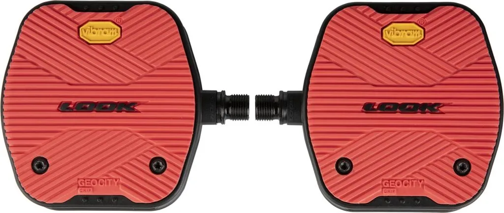 Vélo Look Geo City Grip Rouge : Fini les Glissades et Retards en Ville