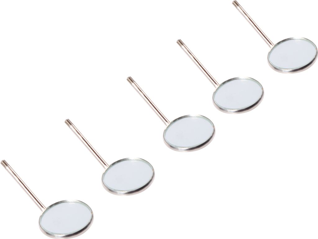 50pcs Edelstahl Dental kieferorthopädische Mund Spiegel Plain Mirror