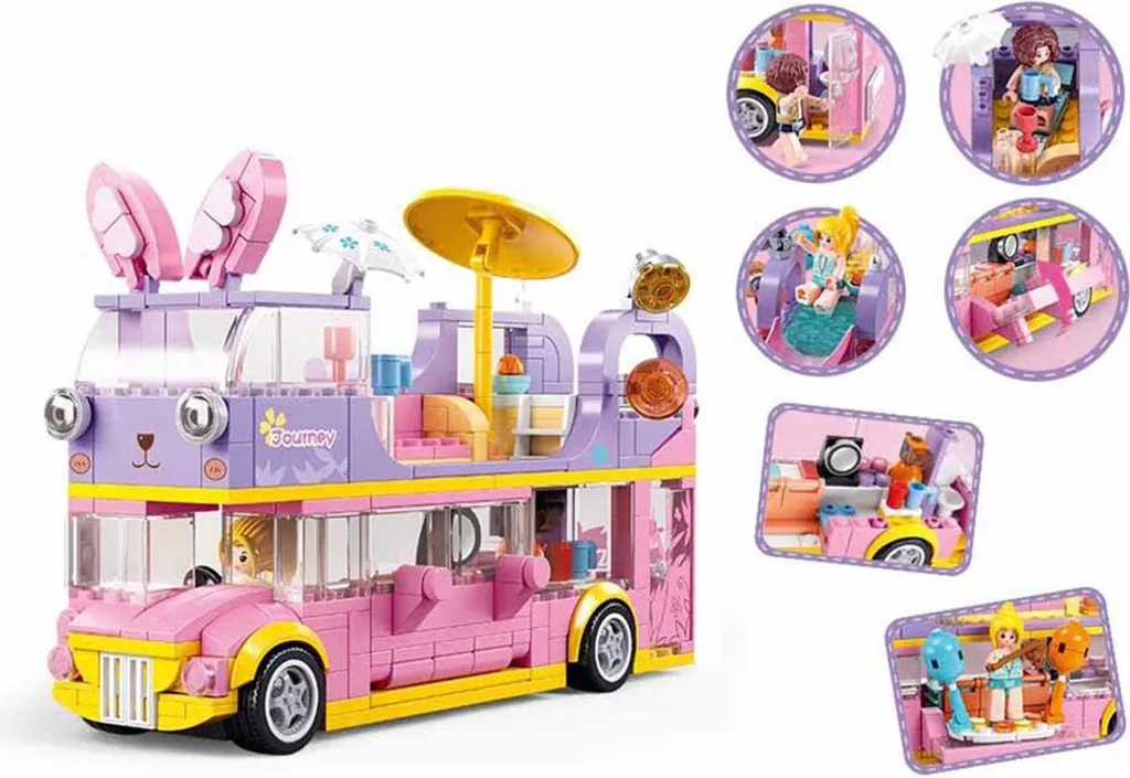Sluban M38-B1165 Toy Constructor 412 Pièces avec Briques Haute Précision