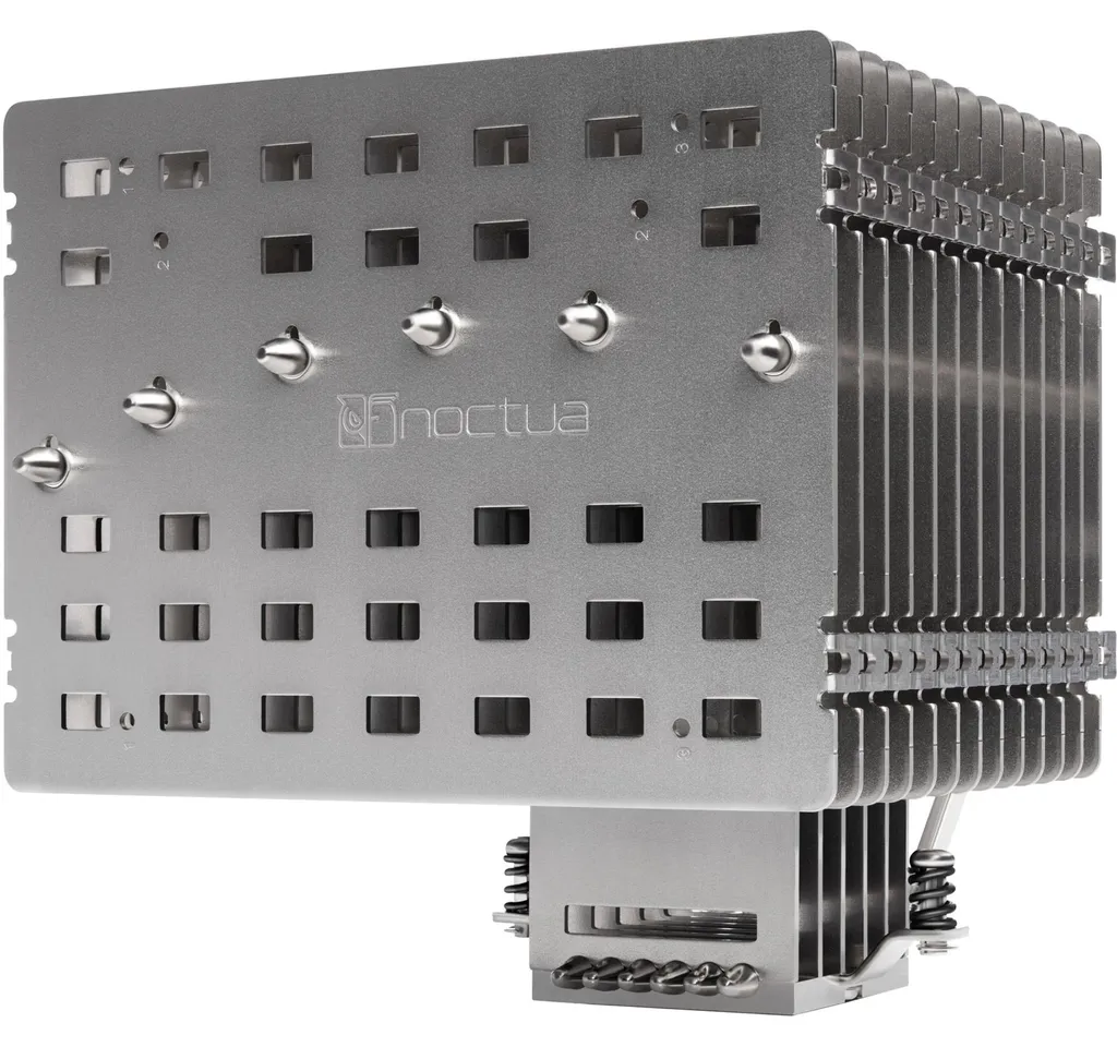 Noctua NH-P1 Refroidisseur CPU à Caloducs Épais en Aluminium Haute Qualité