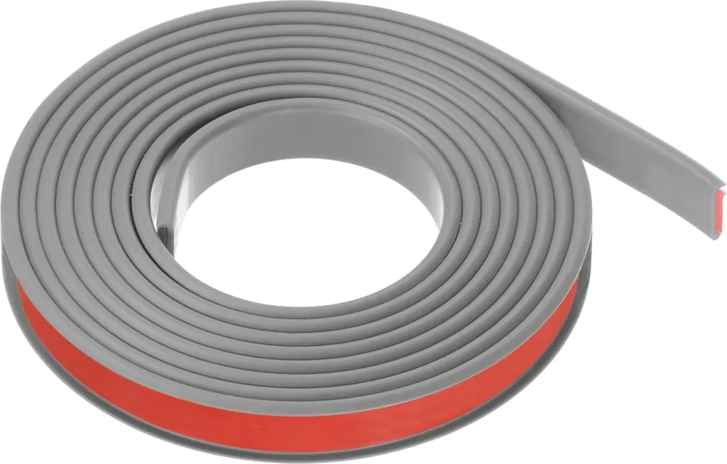Bande de chant en U autocollante 14mm x 3m grise pour chant de meuble