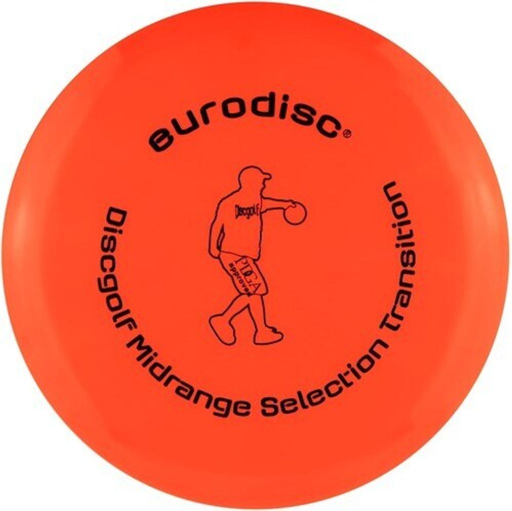 Discgolf Scheibe Eurodisc Discgolf midrange high quality Orange EDDGSLORTS Orange 23 cm