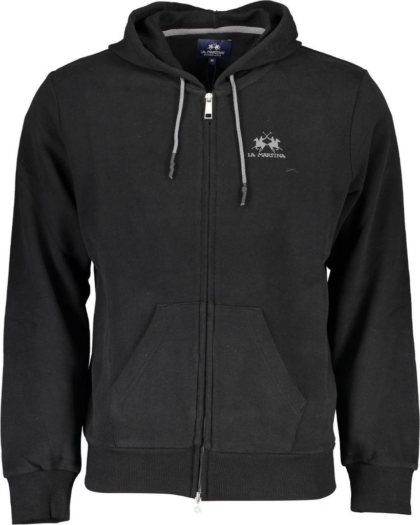 LA MARTINA Sweatshirt Herren Textil Schwarz SF14026 - Größe: M