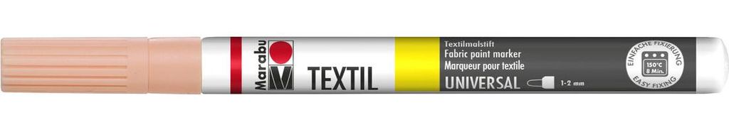 Textil Painter Hautfarbe 029 1-2 mm. Packung mit 10 Stück