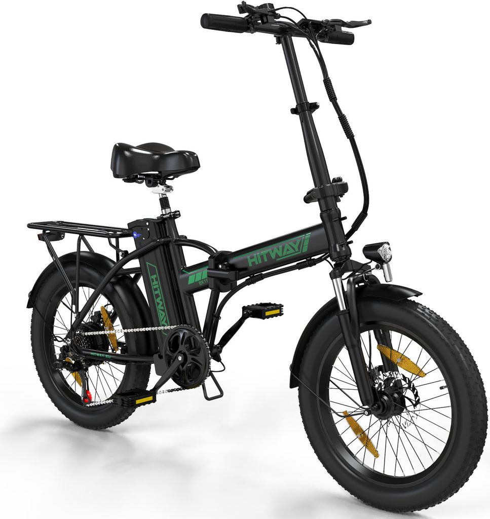 HITWAY faltbares Elektrofahrrad, 20-Zoll-Elektro-Fatbike, Produktbild