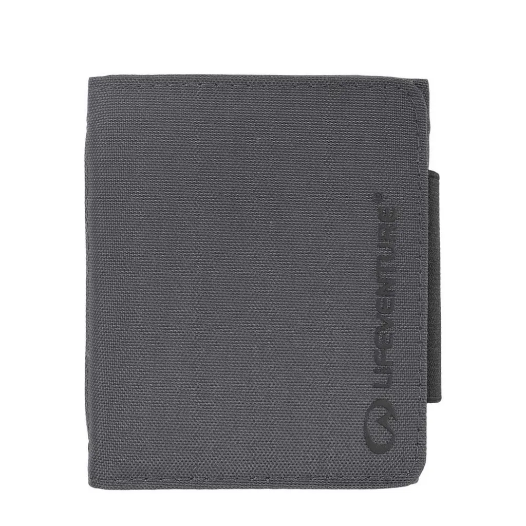 Lifeventure RFiD Wallet Grey - Portafoglio Slim Grigio per Uomo/Donna