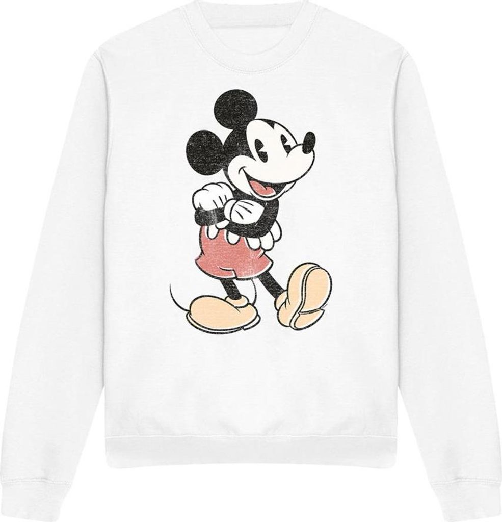 Disney - Sweatshirt für Herren/Damen Uni TV28924 (XXL) (Weiß)