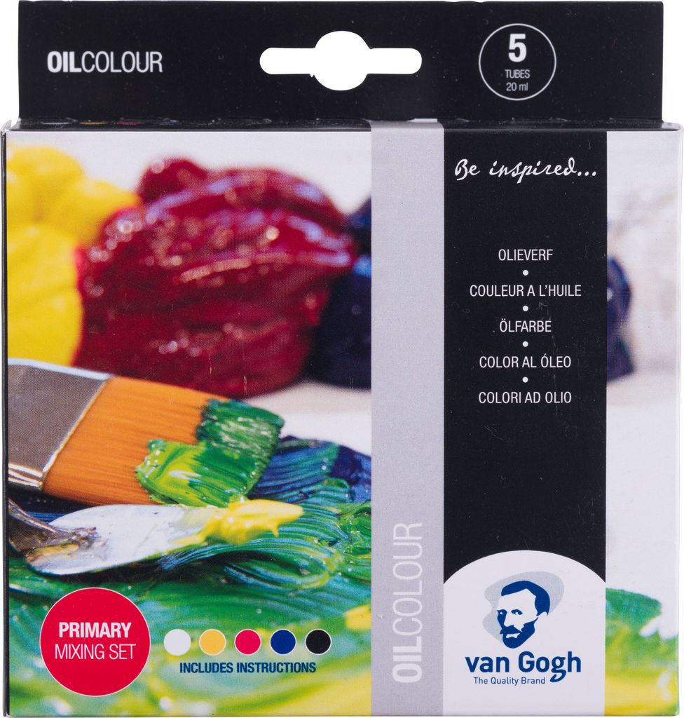 Van Gogh - Van Gogh Ölfarbe, Primärmischung, 5 x 20 ml