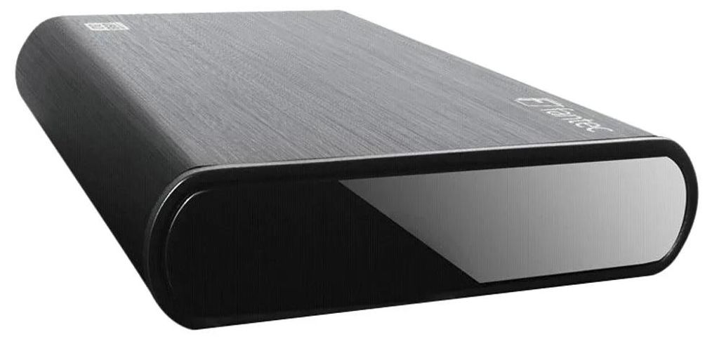 FANTEC DB-ALU31, zwart, 3,5 inch, SATA, USB 3.1, Type-C Productafbeelding 