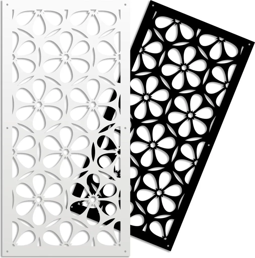 Occasione ESAPRIME! Pannello PVC Traforato Bianco 47x94 Spessore 1cm