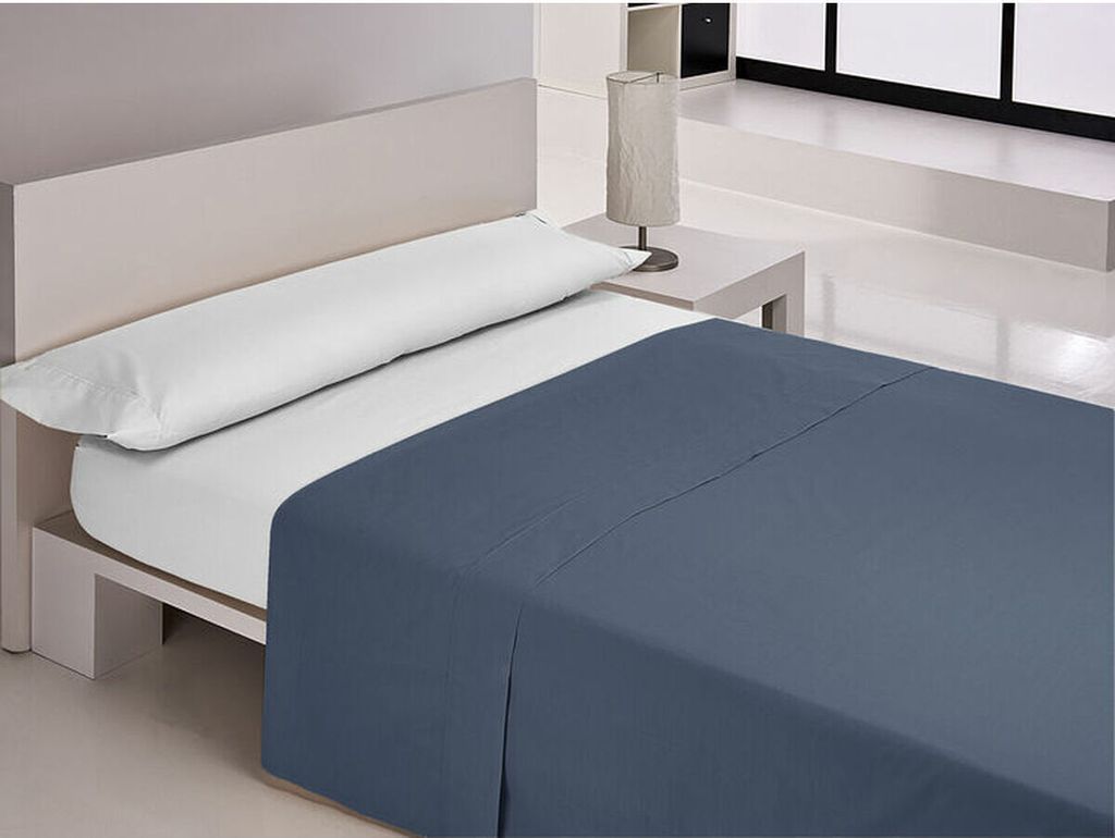 Deckblatt happy home mix colors navy blue bed from 150