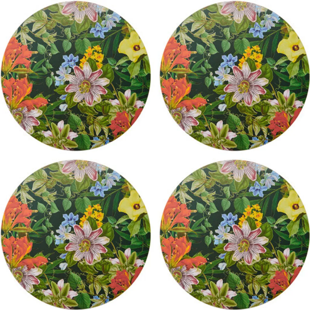 Sets de table antidérapants fleurs 29 cm pour protéger votre table bois