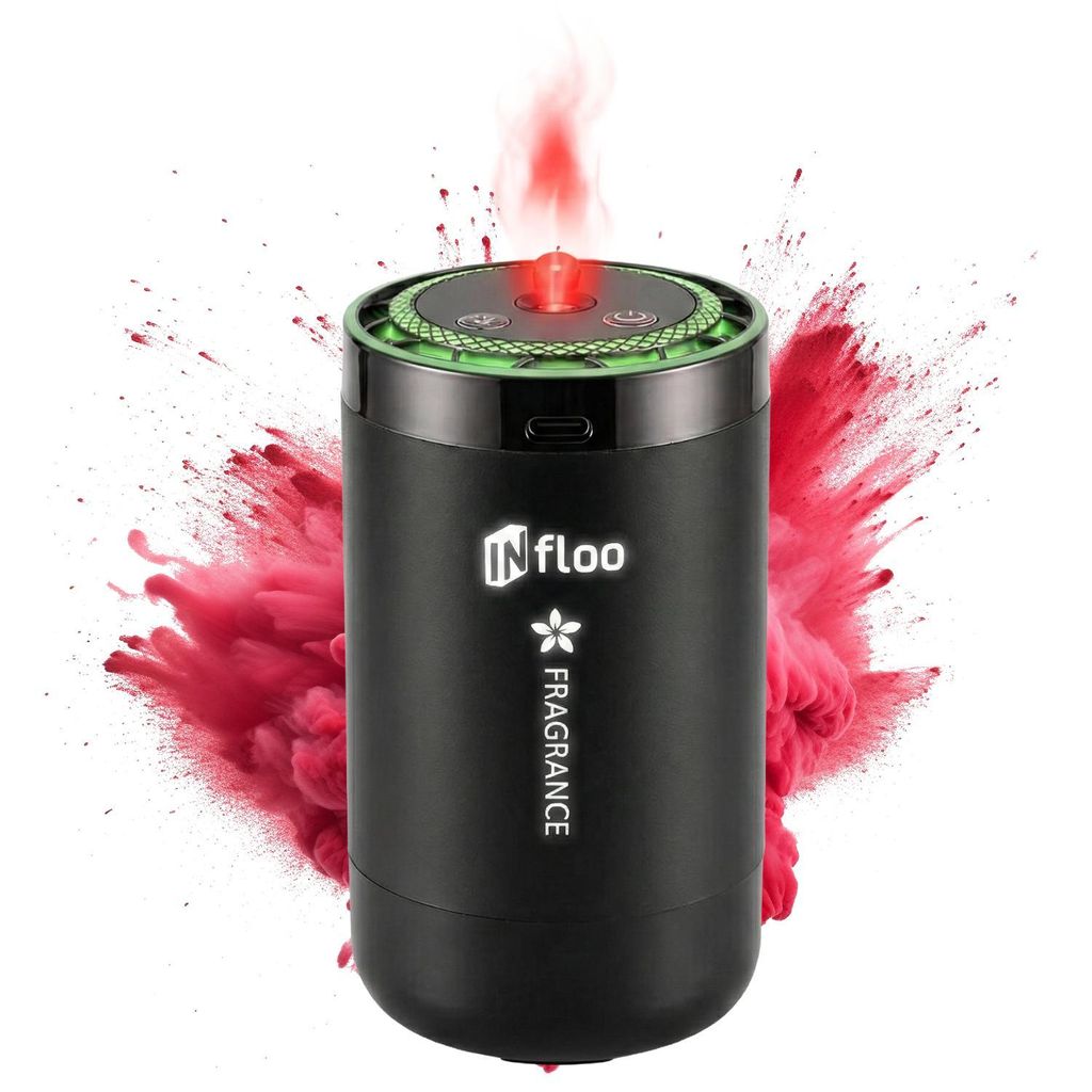 Kabelloser Auto Diffuser Luftbefeuchter Aroma Diffuser LED Produktbild 