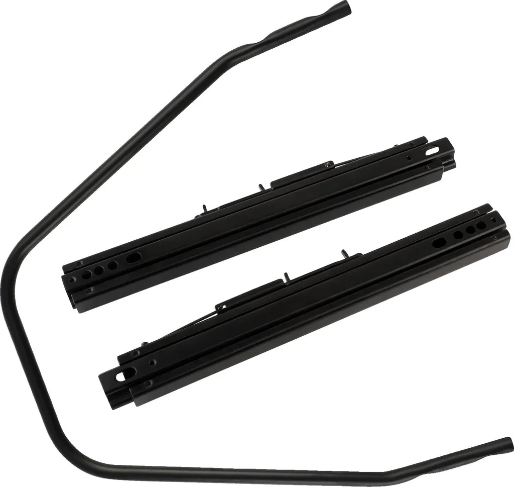 Glissière de siège réglable et chariot d'assise 40cm pour baquet sport