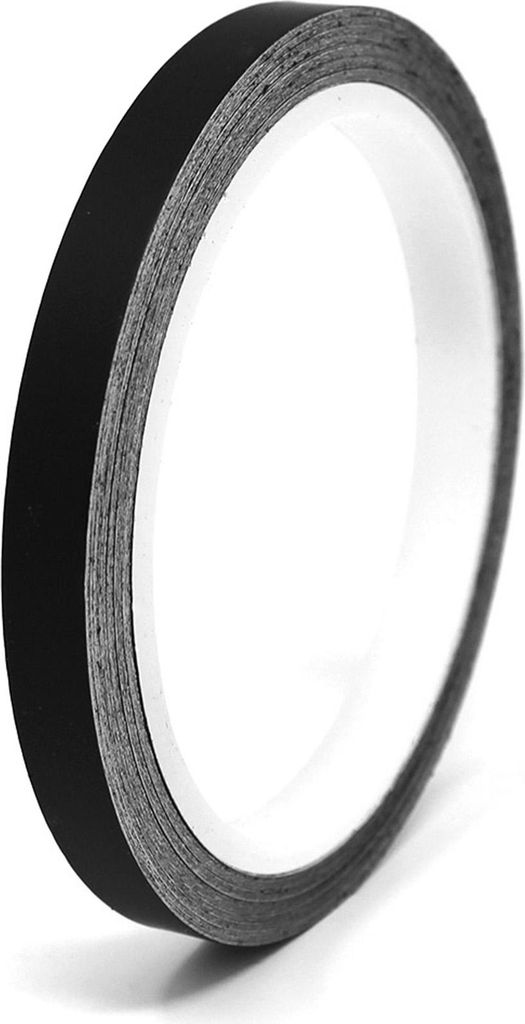 10m Zierstreifen 9mm Schwarz Matt Dekorstreifen Auto Motorrad Boot Modellbau Klebestreifen