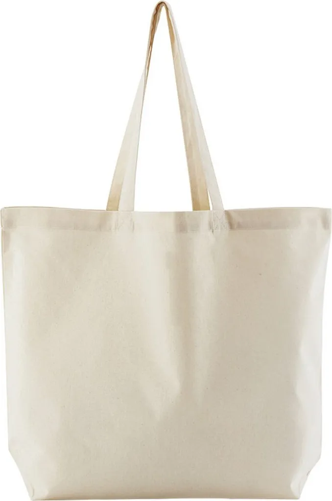 Westford Mill PC6894 Borsa Maxi Bag For Life Cotone Naturale - Shop