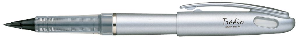 Pentel Federschreiber Tradio Stylo TRJ74 silber Produktbild 