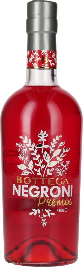 Bottega NEGRONI Premix 26% Vol. 0,7l Produktbild 