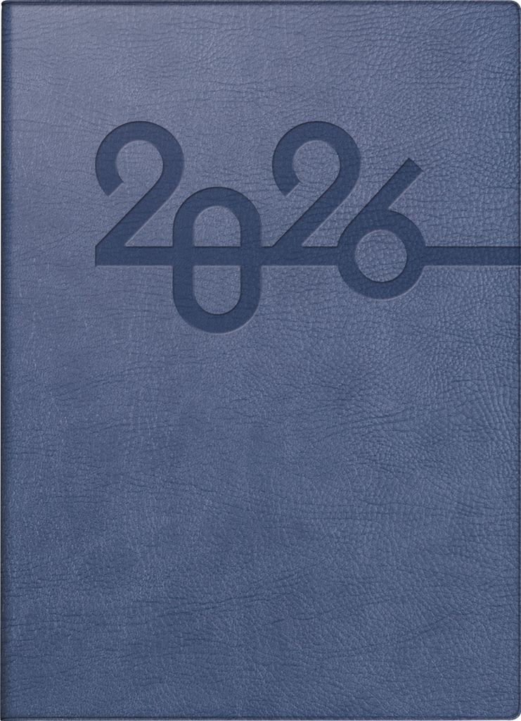 2026 Rido Taschenkalender Technik III A6 blau
