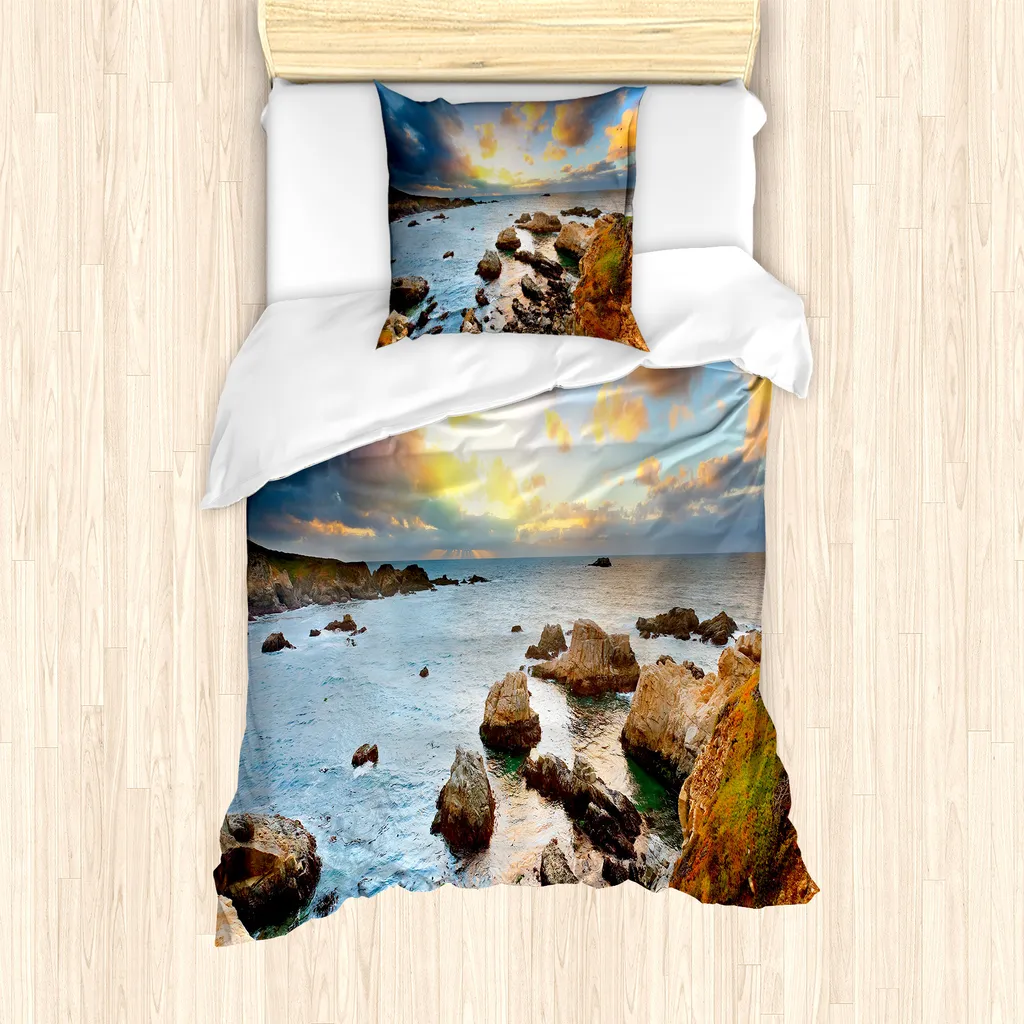 Copripiumino Design Big Sur ABAKUHAUS 135x200 - Set Multicolore