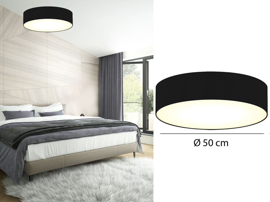 Smartwares IDE-60044 Ceiling Dream Plafondlamp 50 cm Zwart.