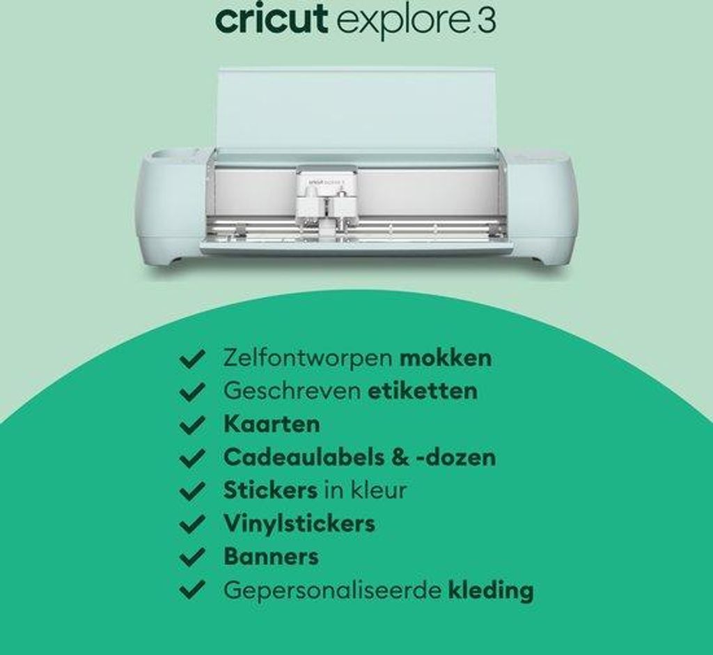 Ploter Cricut Explore 3 2008338 inteligentna maszyna nowa Zdjęcie produktu 