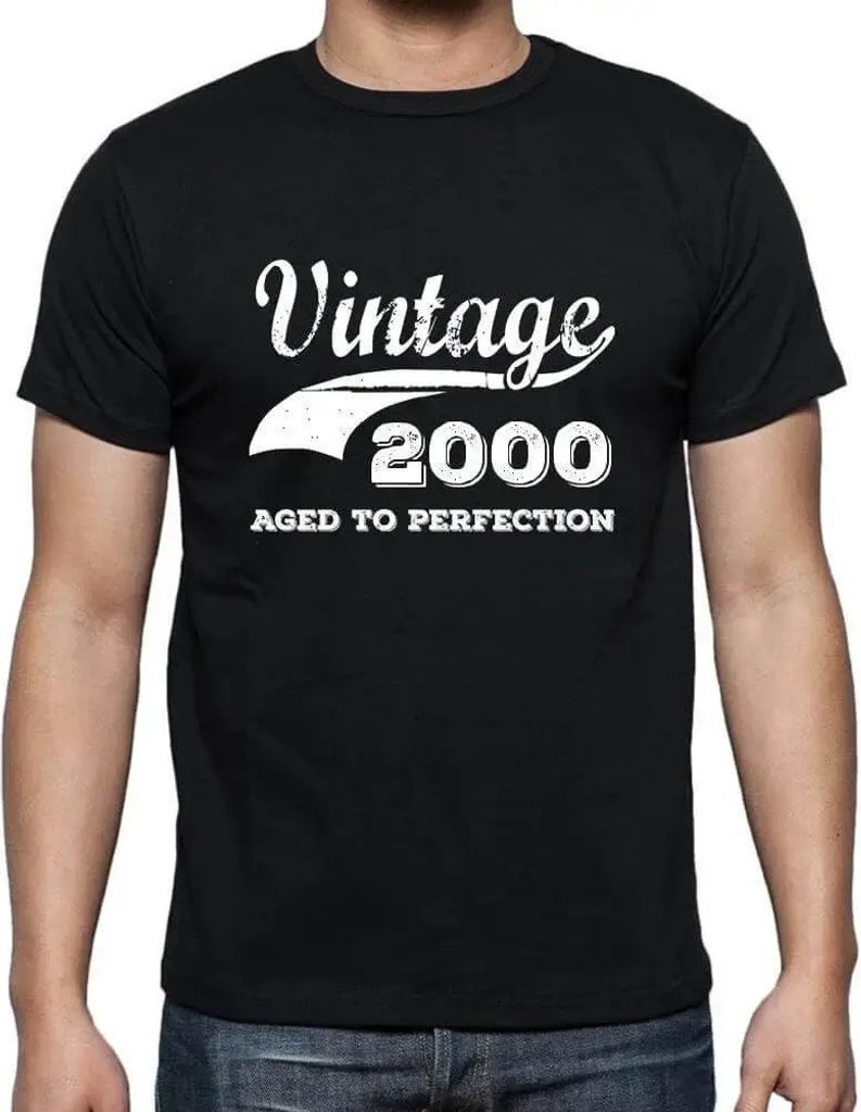 Herren Grafik T-Shirt Zur Perfektion gereift 2000 – Aged To Perfection 2000 – Geschenk 24. Geburtstag Jahrestag 24 Jahre Jubiläum 24 Jährige ...