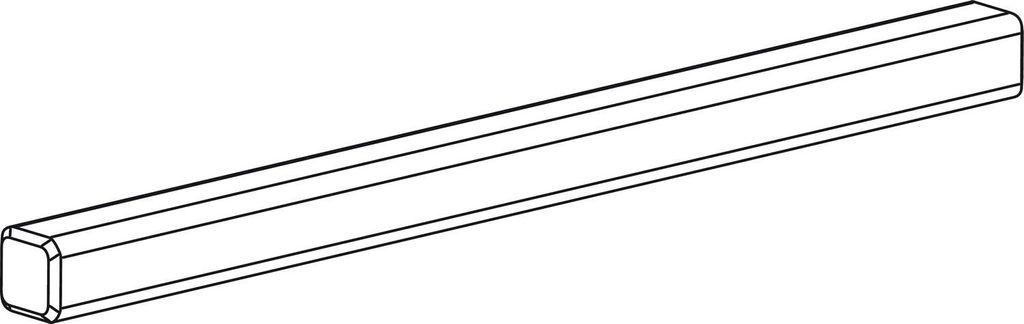 HAUTAU ATRIUM HS Vierkantstift 10x85 mm, TS 81-92 mm, Stahl verzinkt