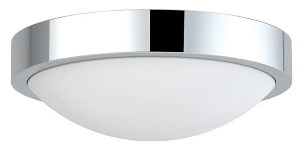 Suspension AZZARDO Colette Cercle Chrome Brillant avec LED Intégrée