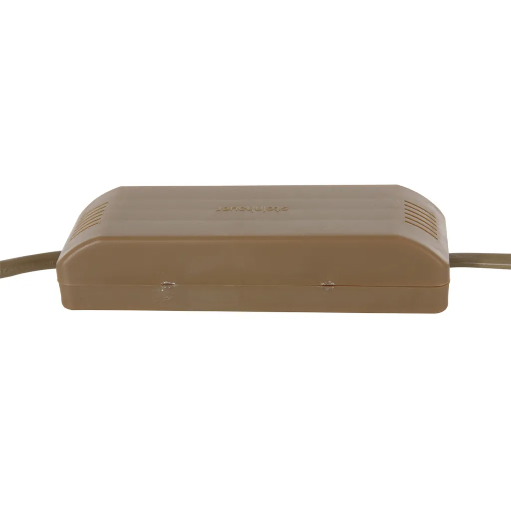 Petite lampe à poser bronze Ancilla Steinhauer Ø 14cm verre dépoli E14