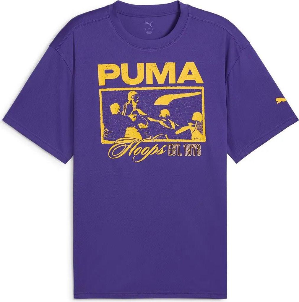 Puma Rival Rage 1 Kurzarm-t-shirt Lila M Lila M