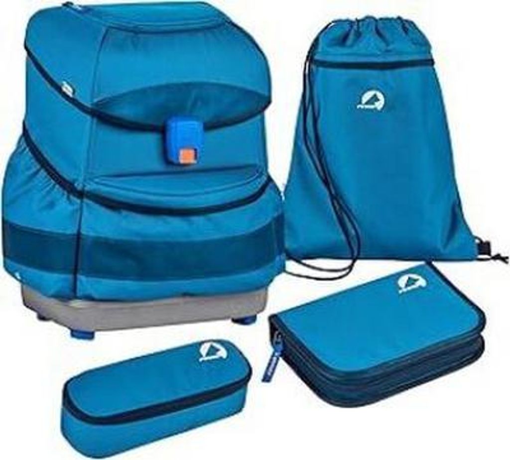 finkid BUDDY CLASSIC 4tlg. Schulranzenset - seaport/navy Produktbild 
