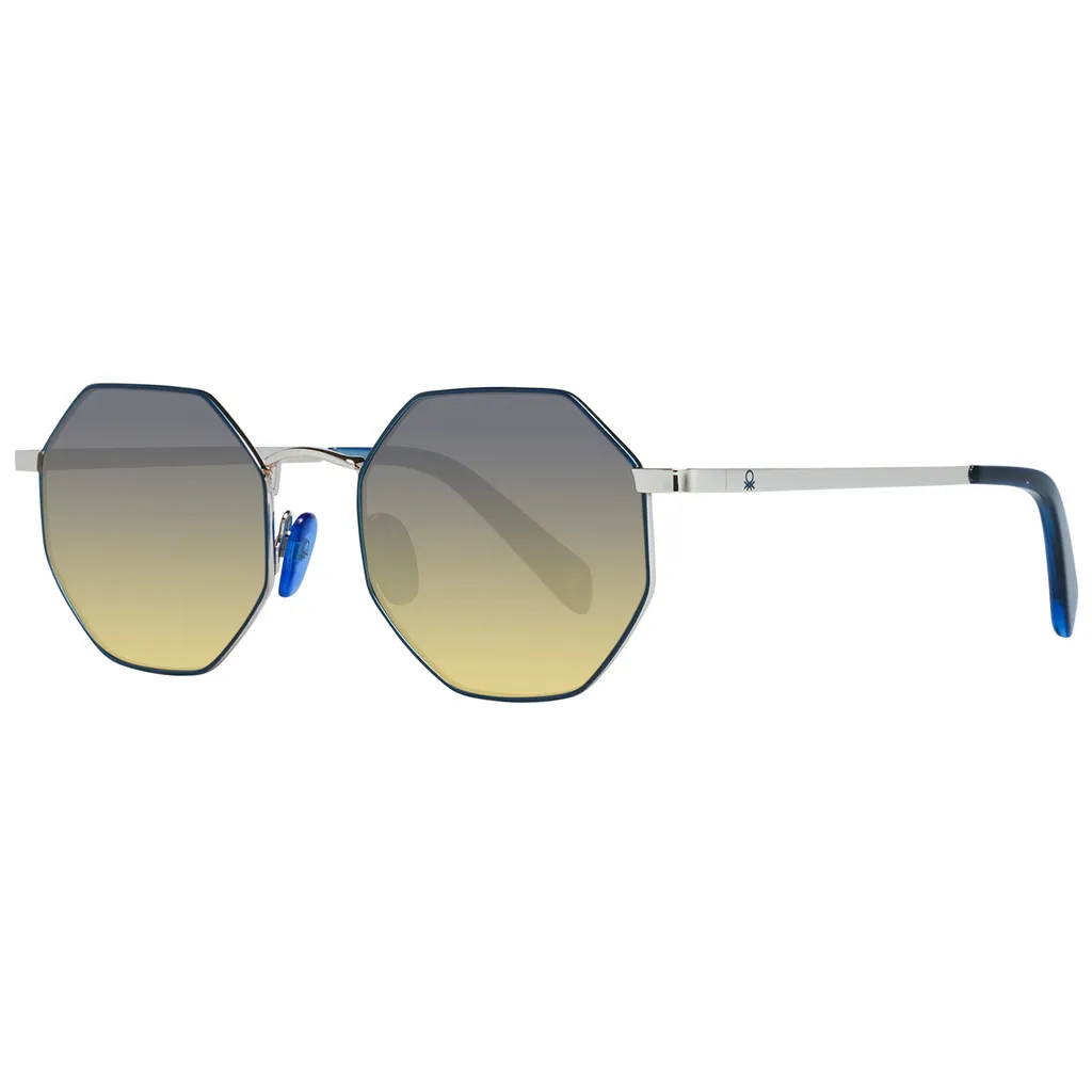 Lunettes de soleil Benetton BE 7024 695 pour homme avec monture bleue
