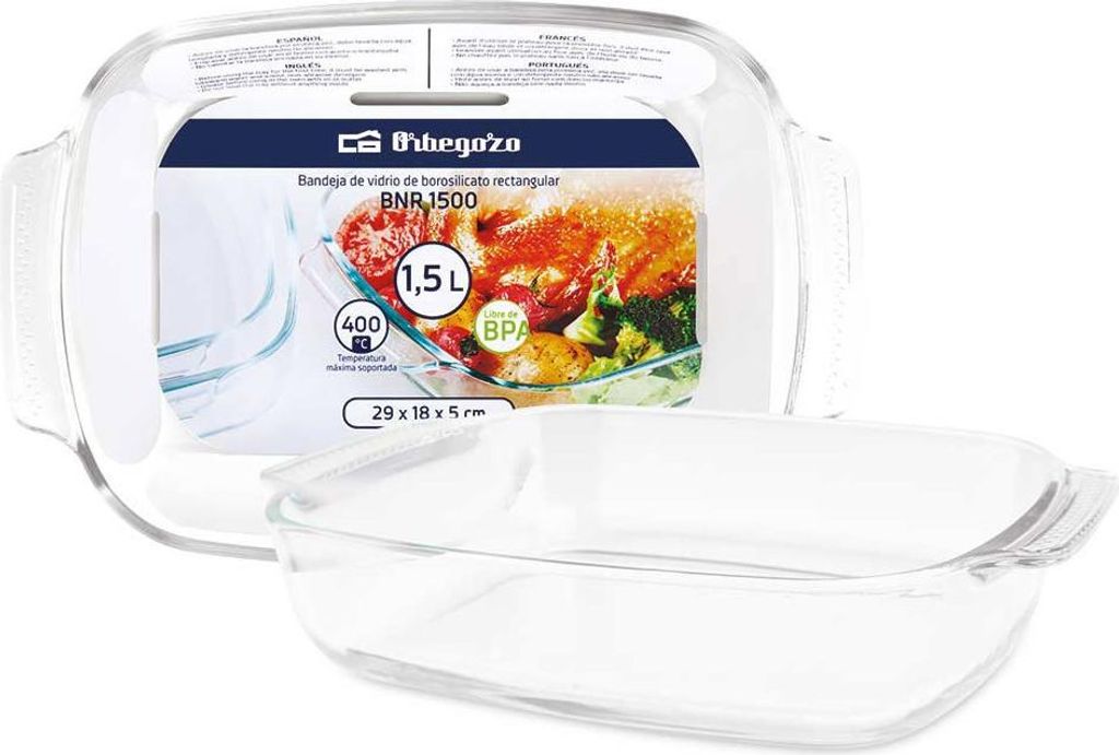 Orbegozo Bnr 5000 5l Auflaufform Durchsichtig Durchsichtig One Size