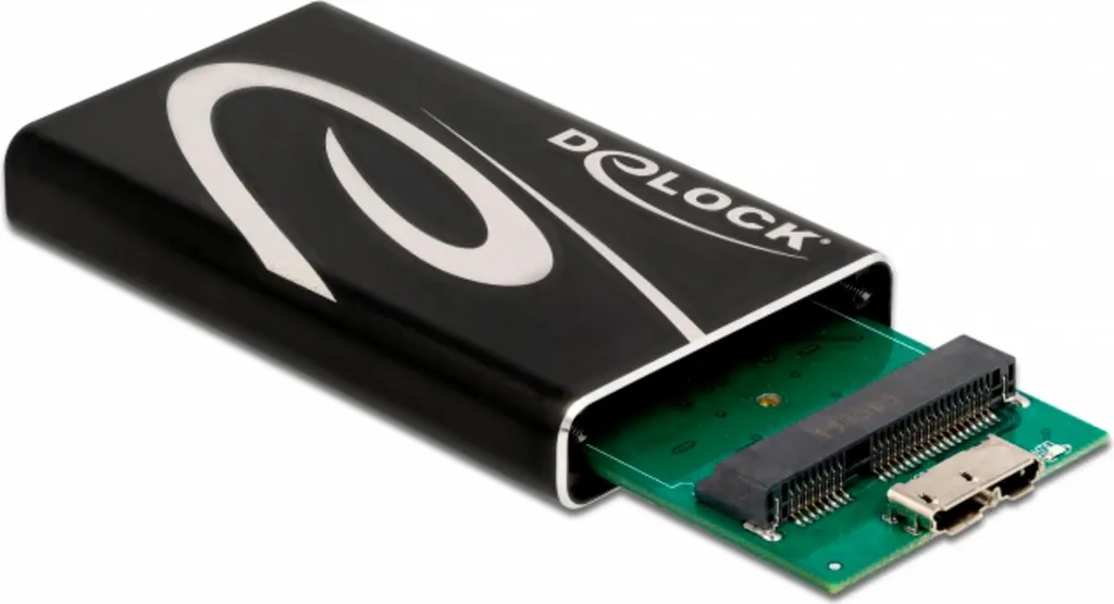 Boîtier SSD mSATA USB 3.0 Aluminium - Transfert Rapide 5 Gbps Slim - 3
