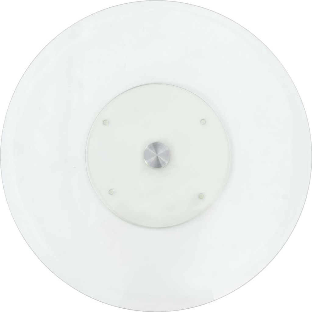 vidaXL Servírovací podnos otočný priehľadný 60 cm tvrdené Obrázok produktu 