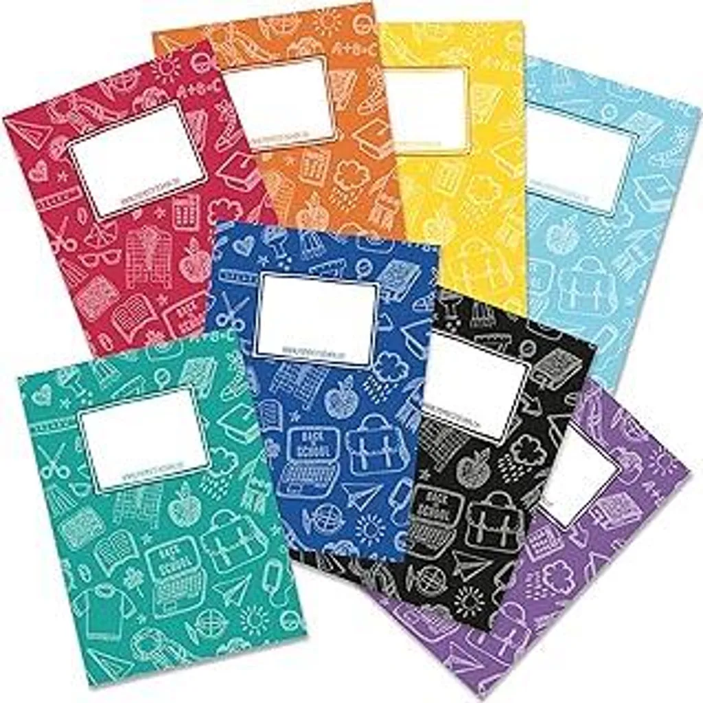8 Copertine Quaderno A5 Carta Robusta Papierdrachen Set 9 Scribble