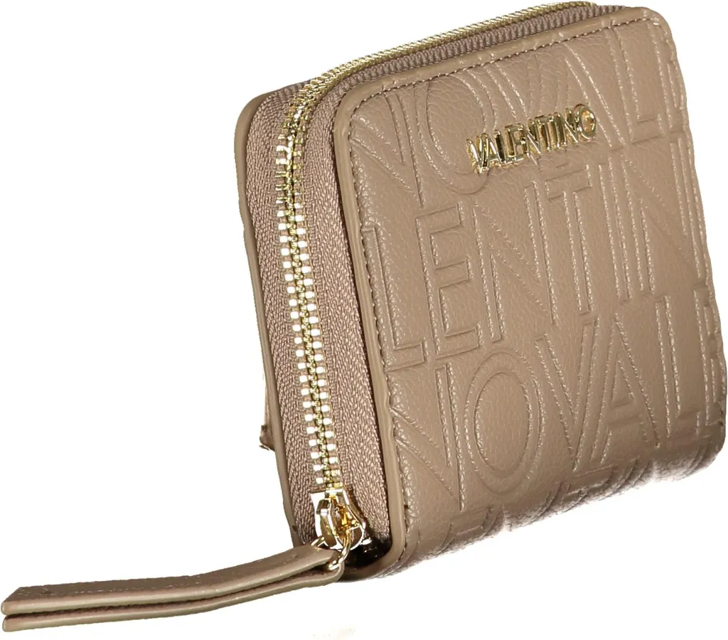 Portefeuille marron élégant multi-compartiments et zip sécurisé - 3