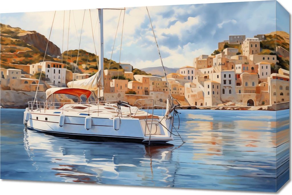 Bild 60x40cm Driften auf dem Wasser