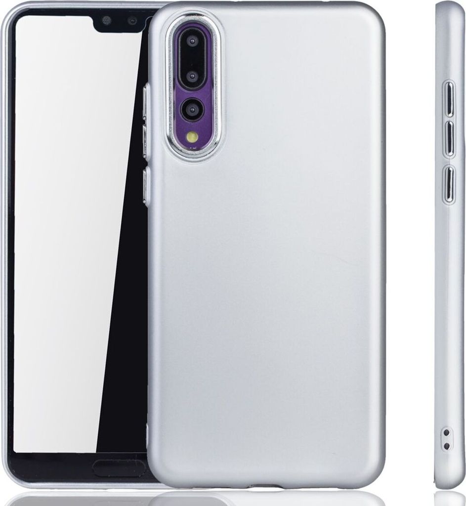Huawei P20 Pro Hülle - Handyhülle für Huawei P20 Pro - Handy Case in Silber