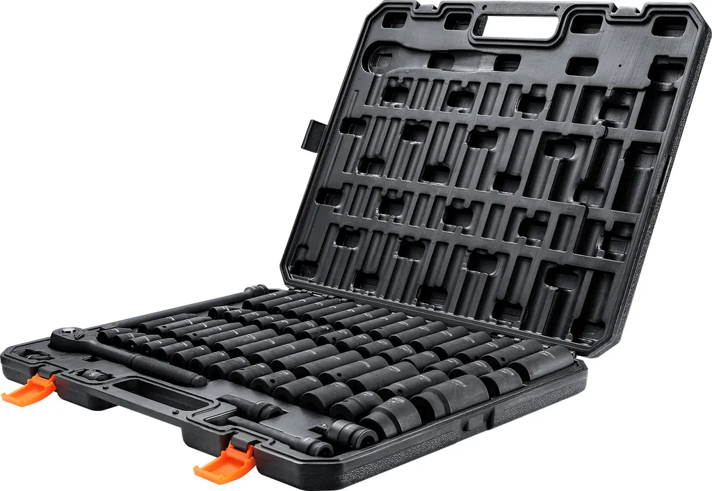 Set Bussole per Avvitatore a Impatto 1/2 SucceBuy 65 Pezzi Cr-V