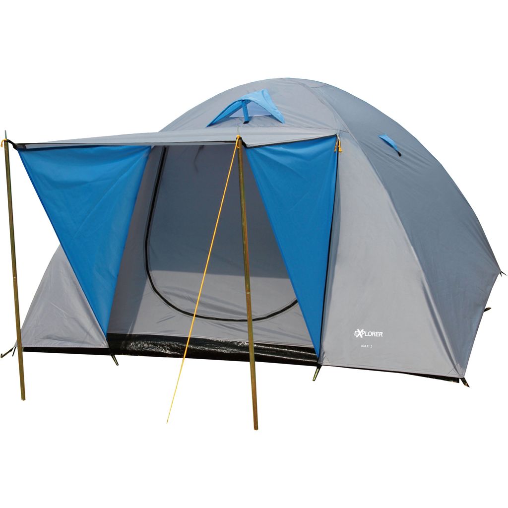 EXPLORER Kuppelzelt Igluzelt Zelt Campingzelt 3 Personen Festival Trekking
